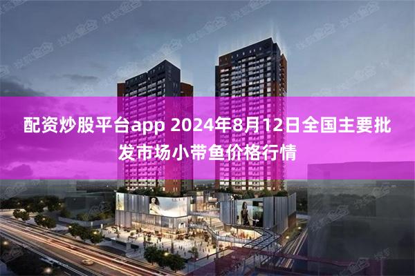 配资炒股平台app 2024年8月12日全国主要批发市场小带鱼价格行情