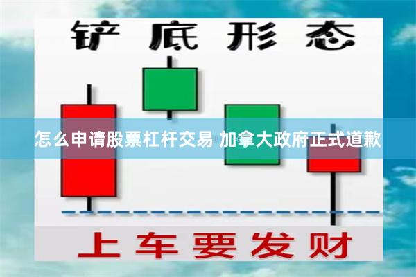 怎么申请股票杠杆交易 加拿大政府正式道歉