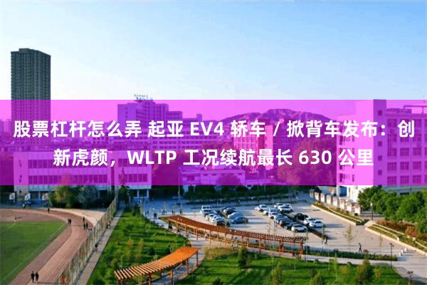 股票杠杆怎么弄 起亚 EV4 轿车 / 掀背车发布：创新虎颜，WLTP 工况续航最长 630 公里